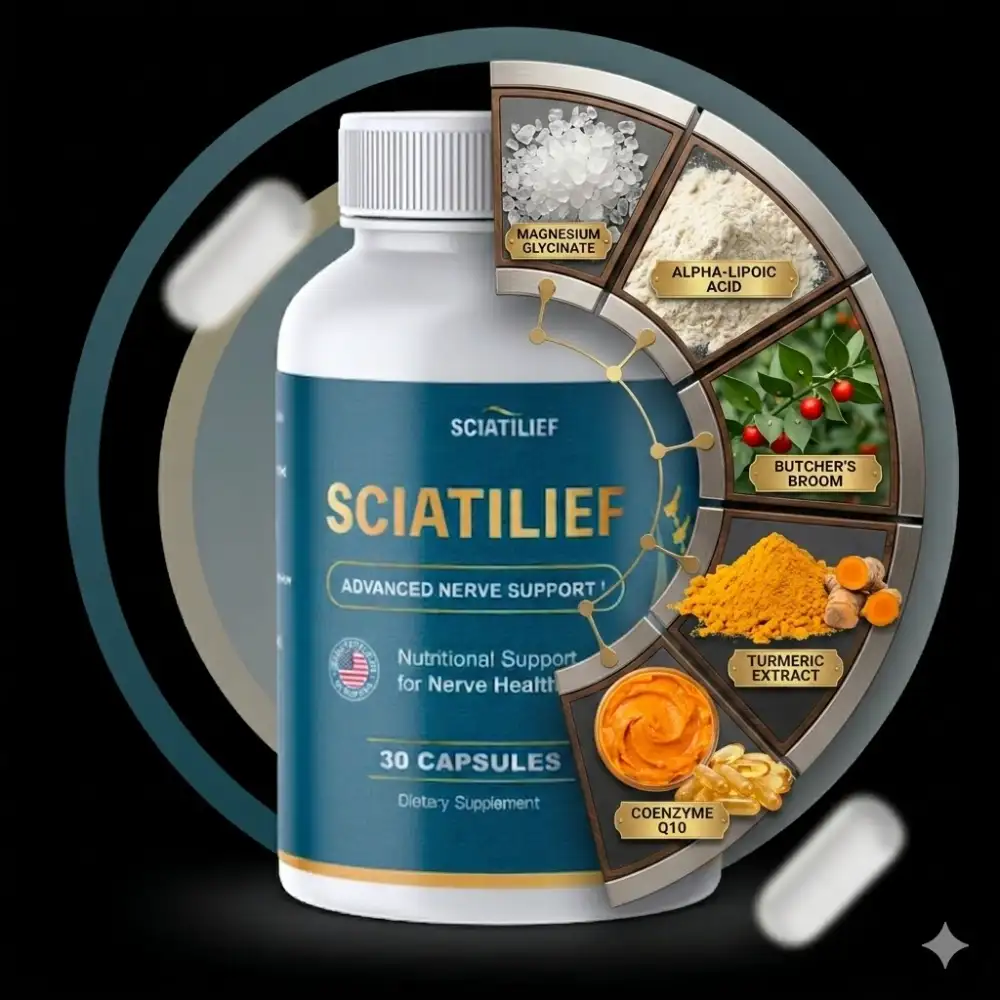 Sciatilief Sciatic Nerve Rrelief Supplement Formula Banner